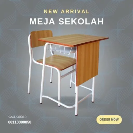 meja sekolah modern