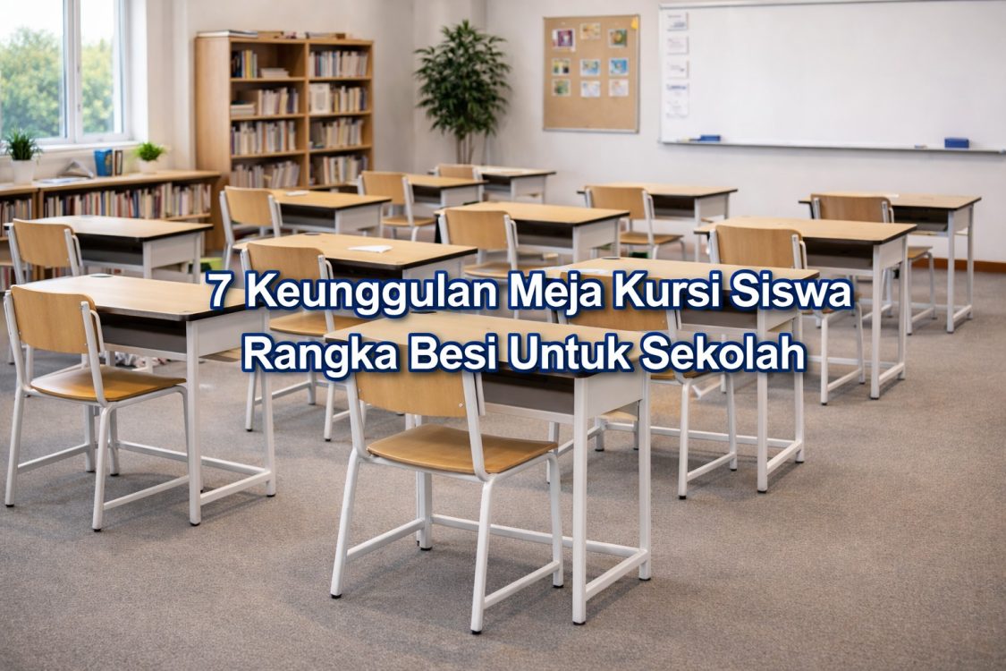 7 Keunggulan Meja Kursi Siswa Rangka Besi untuk Sekolah