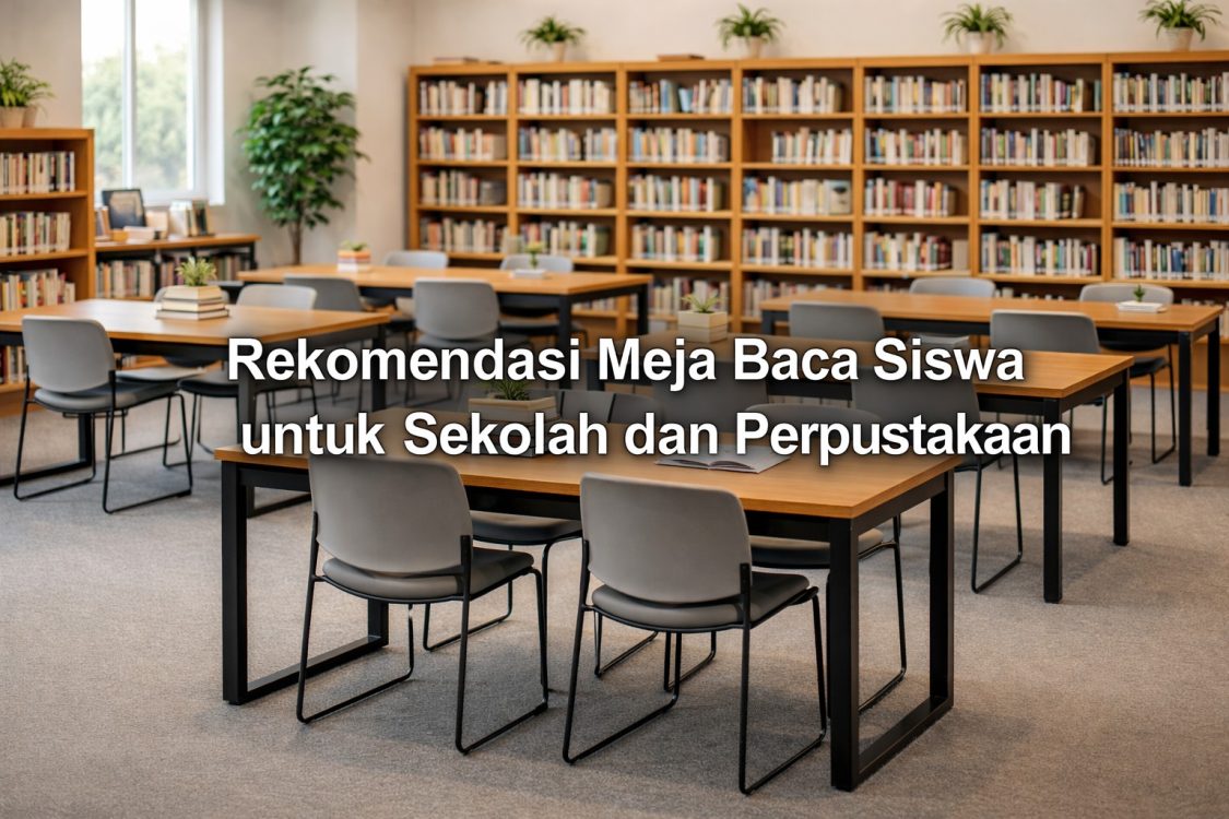 Rekomendasi Meja Baca Siswa untuk Sekolah dan Perpustakaan