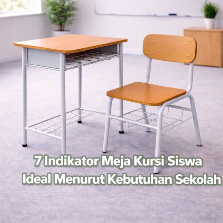 7 Indikator Meja Kursi Siswa Ideal Menurut Kebutuhan Sekolah