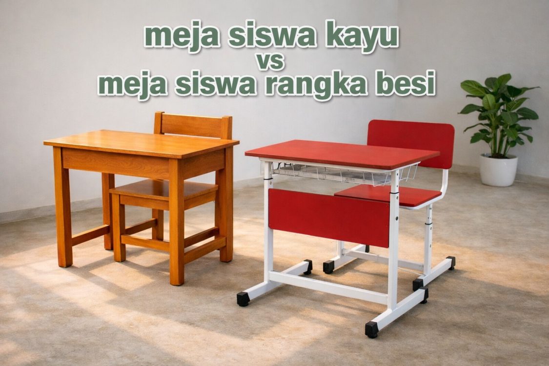 5 Pertimbangan Memilih Meja Siswa Kayu dan Meja Siswa Rangka Besi untuk Ruang Kelas