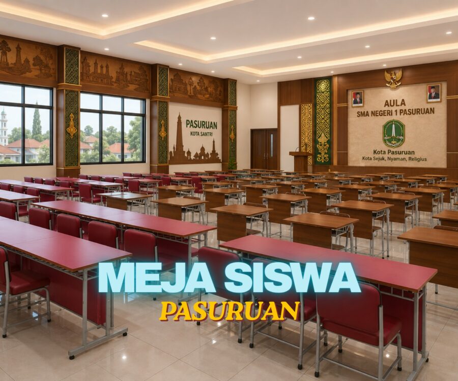 Ruang Belajar Modern dengan Meja Siswa Pasuruan yang Nyaman dan Berkualitas