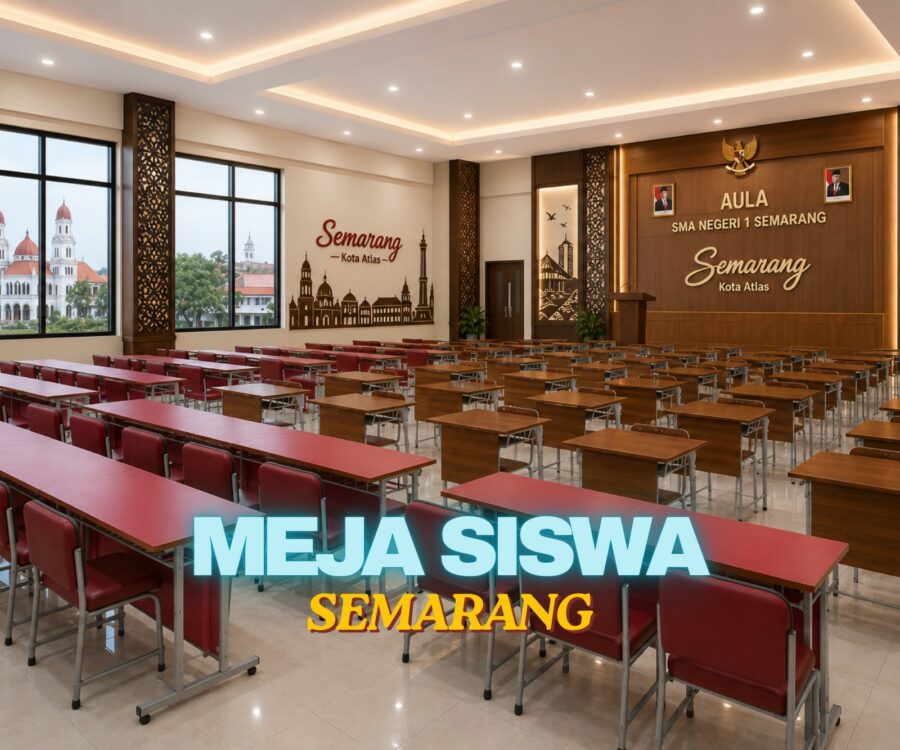 Review Interior Sekolah Modern dengan Meja Siswa Semarang yang Nyaman dan Elegan