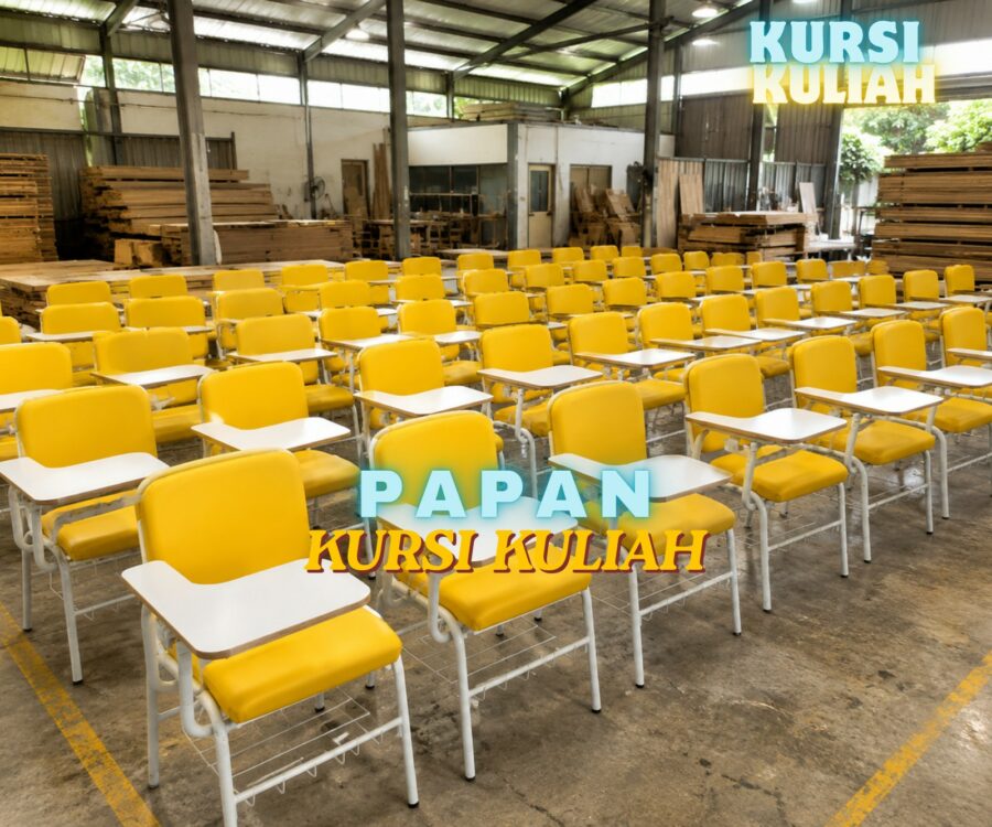 Papan Kursi Kuliah Modern Kini Dirancang Lebih Kokoh dan Nyaman untuk Aktivitas Belajar Mahasiswa