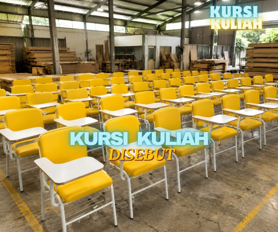 Kursi Kuliah Disebut Apa? Produsen Menjelaskan Istilah dan Model yang Banyak Digunakan di Kampus