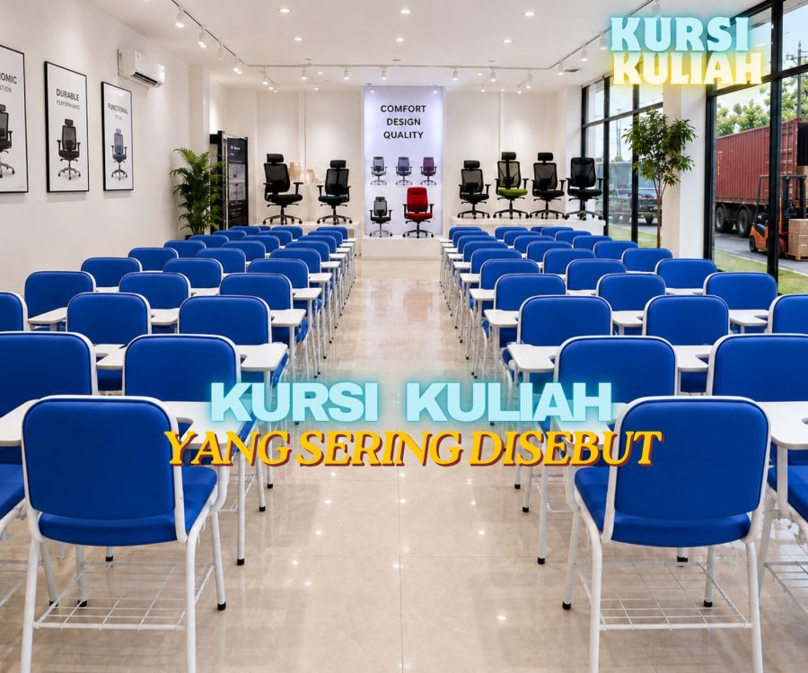 Banyak Orang Baru Tahu, Kursi Kuliah Disebut Berbeda Sesuai Model dan Fungsi Penggunaannya