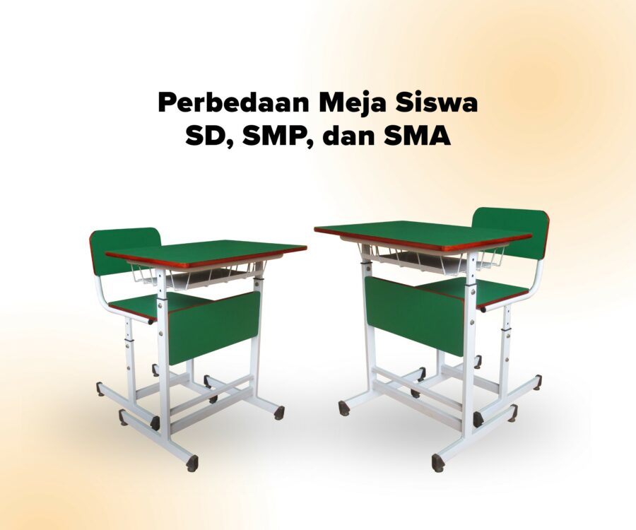 Perbedaan Meja Siswa SD, SMP, dan SMA